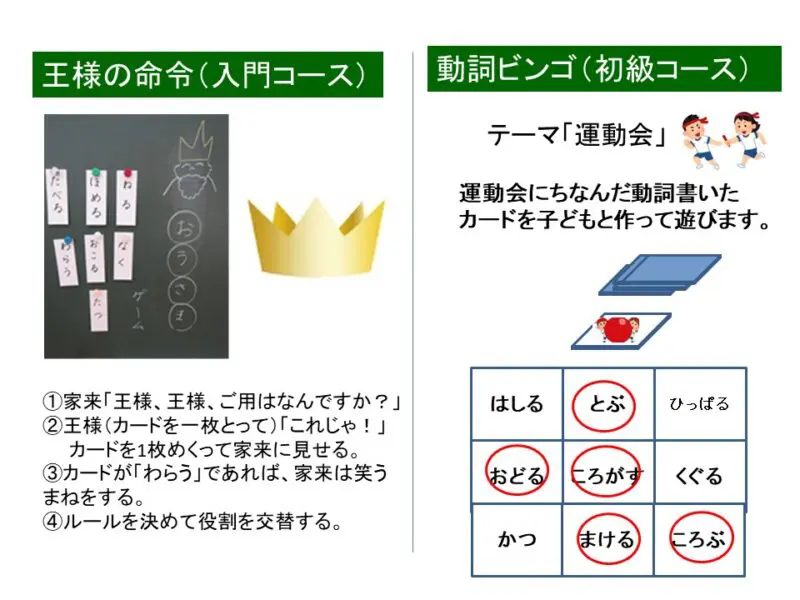 幼児期からどうやって動詞をふやす？～その２ | 難聴児支援教材研究会