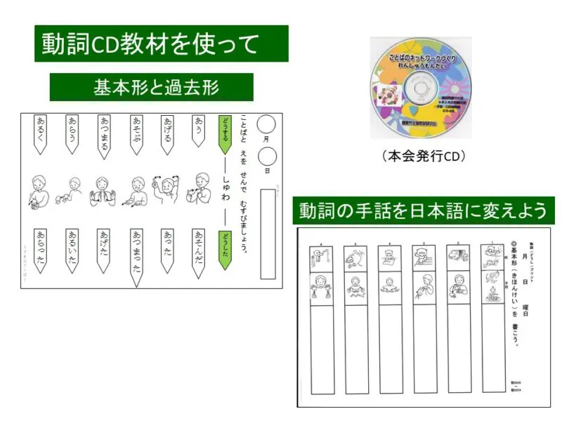 幼児期からどうやって動詞をふやす？～その１ | 難聴児支援教材研究会